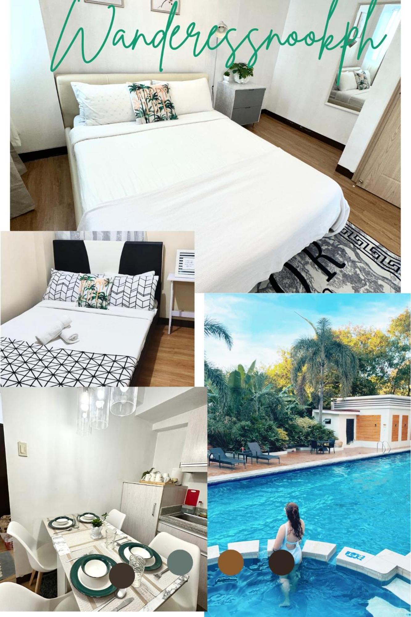 Lancris Residences 2 Bedroom Entire Apartment Near Airport With Pool Paranaque City Exteriér fotografie